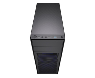 GEMBIRD Midi Tower Fornax M100B ATX niebiesie wentylatory Czarna CCC-FC-M100B - 1184605 - zdjęcie 6